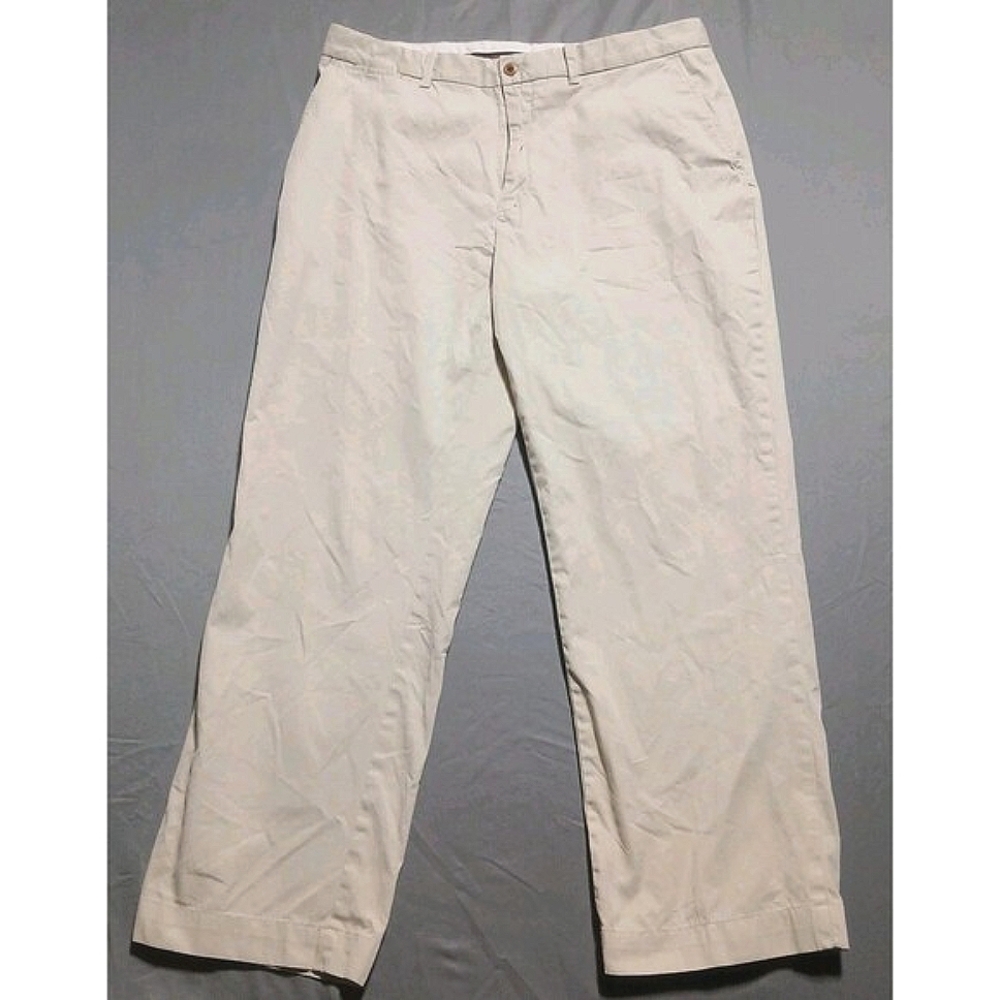 Polo Ralph Lauren Pants Mens 35x32 Khaki Chino Golf Country Club Core Classic